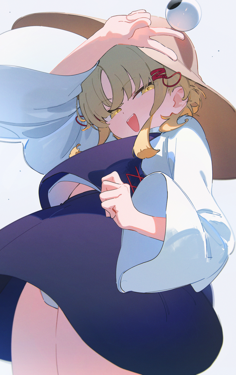 This is a pixiv picture whose title is 諏訪子.