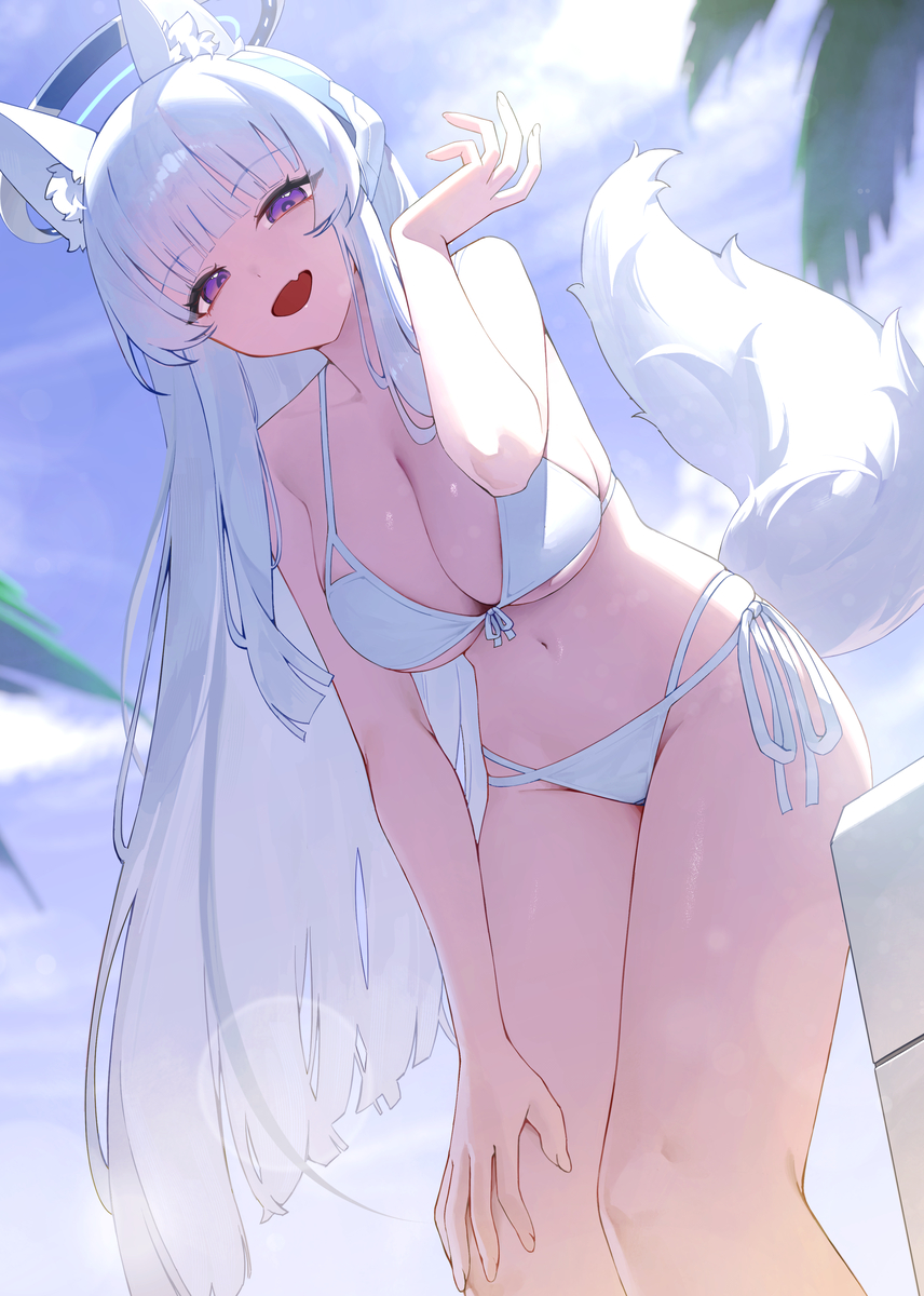 This is a pixiv picture whose title is 水着ノア.