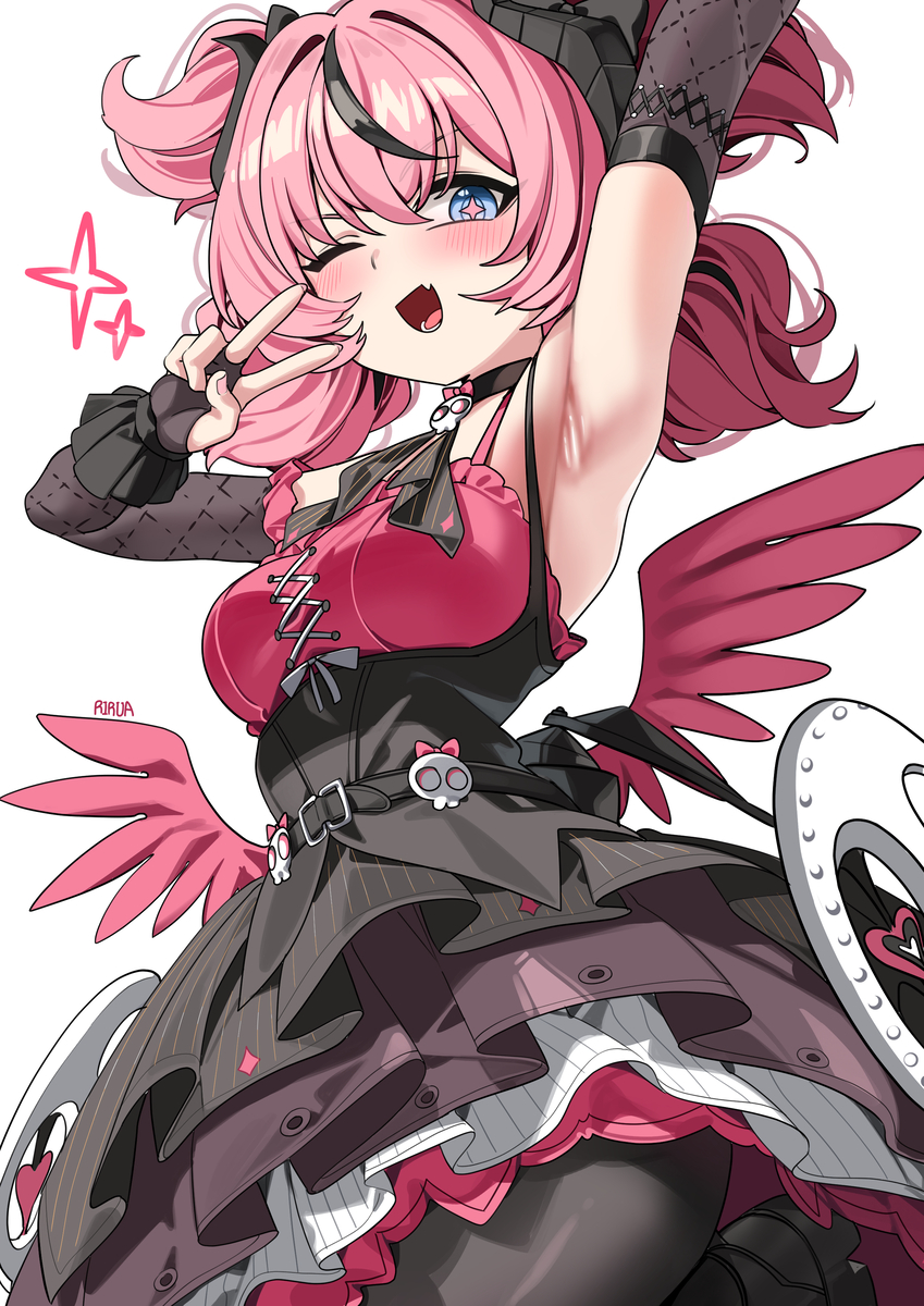 This is a pixiv picture whose title is 아리아.