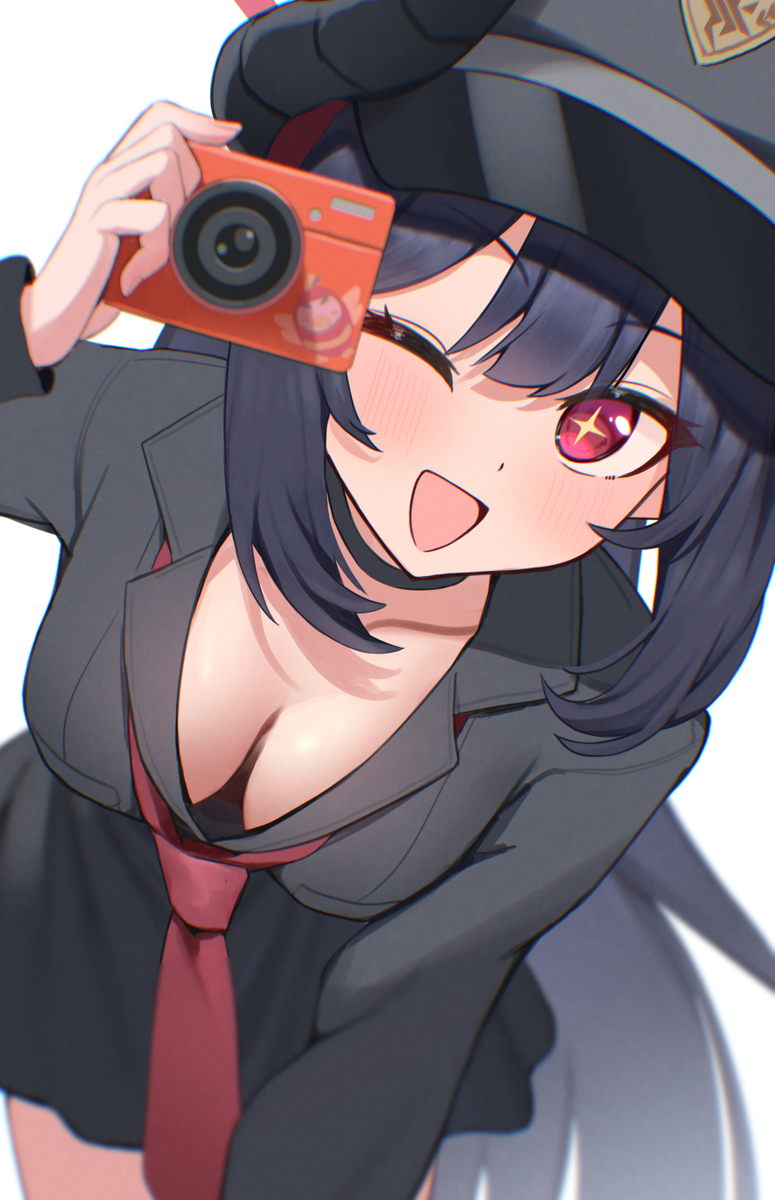 This is a pixiv picture whose title is シャッターチャンス！.