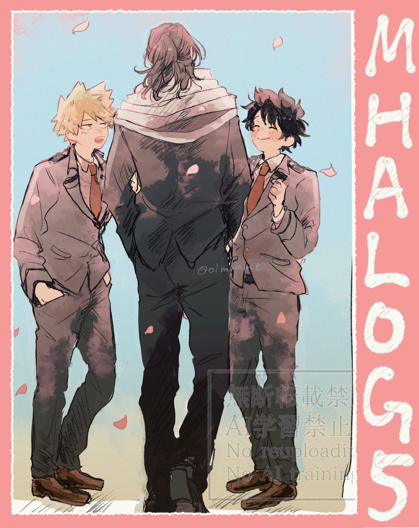 This is a pixiv picture whose title is MHAろぐ5.