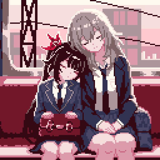 This is a pixiv picture whose title is 帰り道.