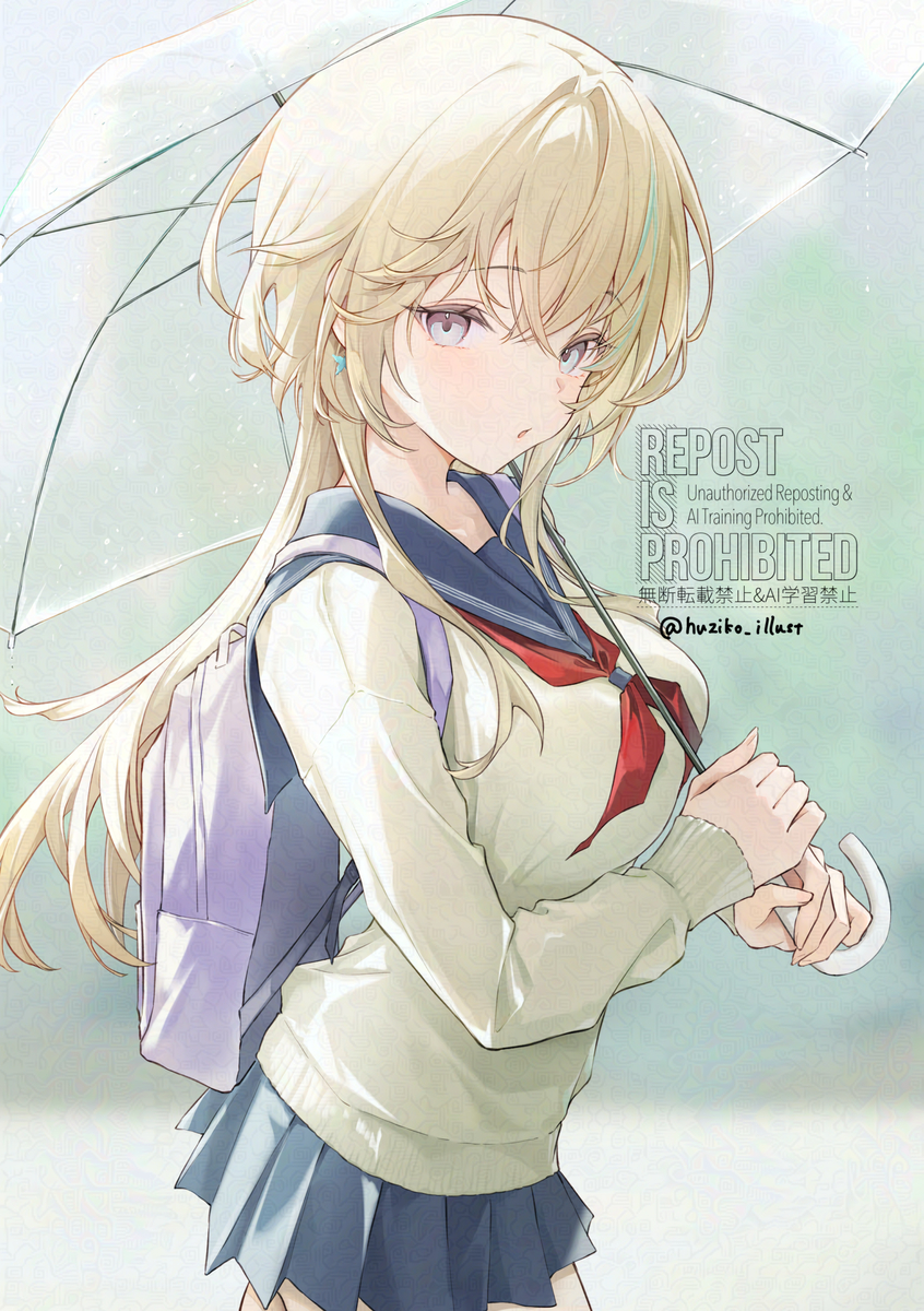 This is a pixiv picture whose title is 派手な子.