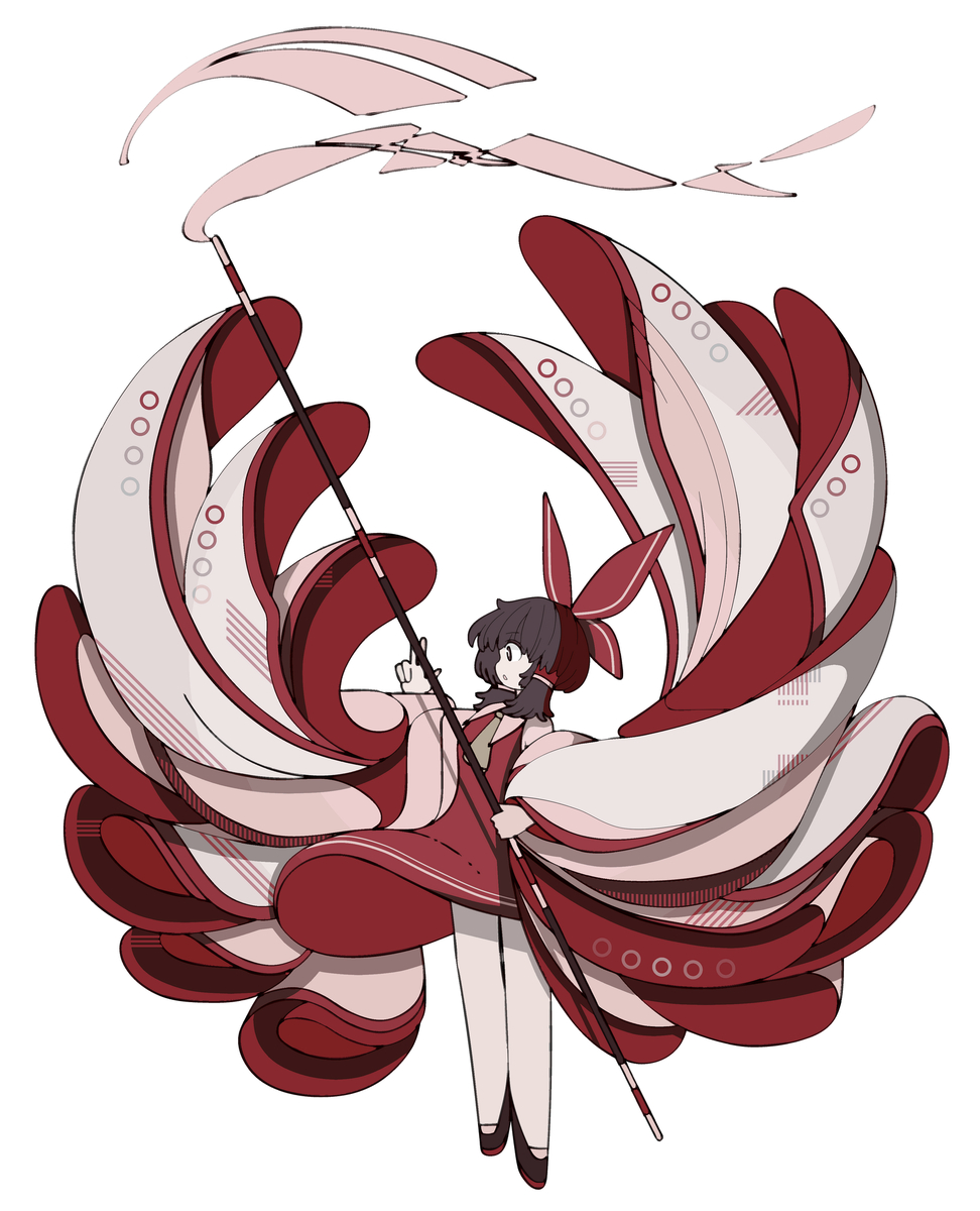 This is a pixiv picture whose title is 霊夢さん。.