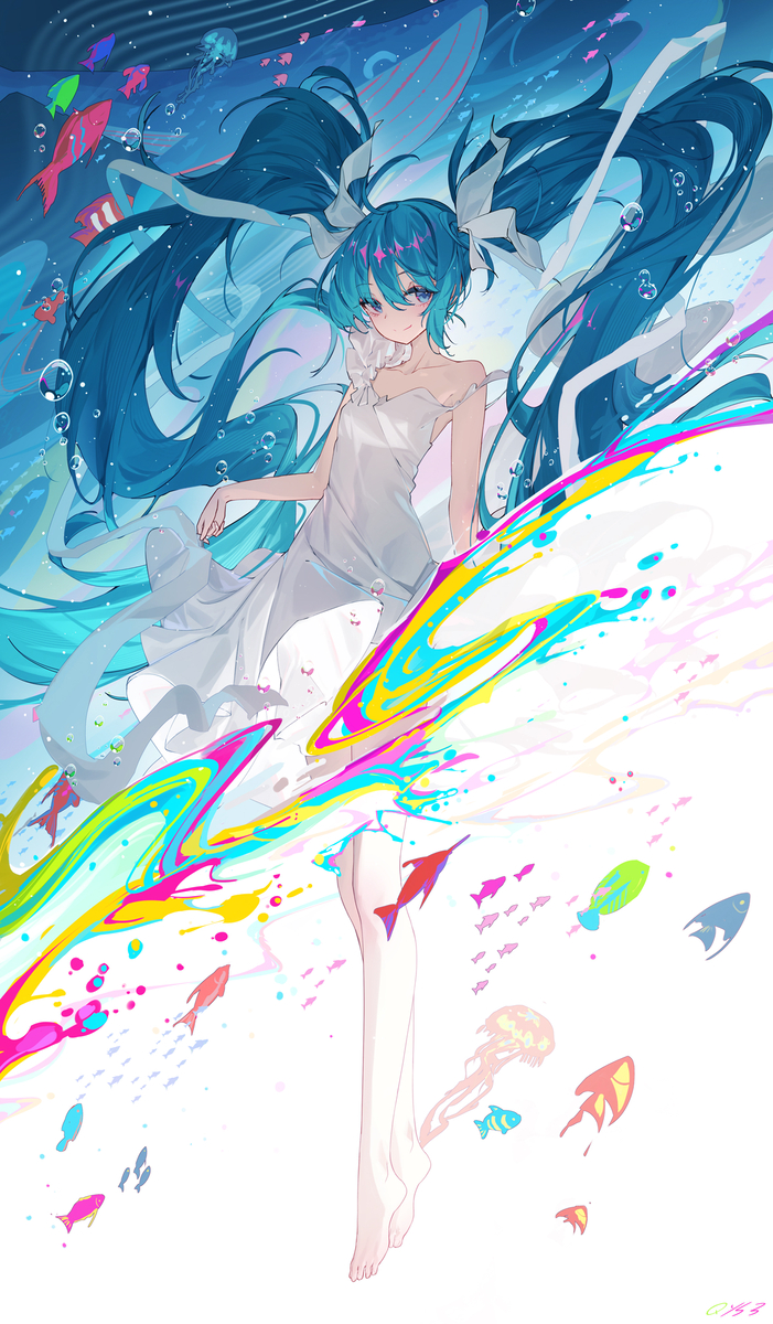 This is a pixiv picture whose title is MIKU  39 2026.