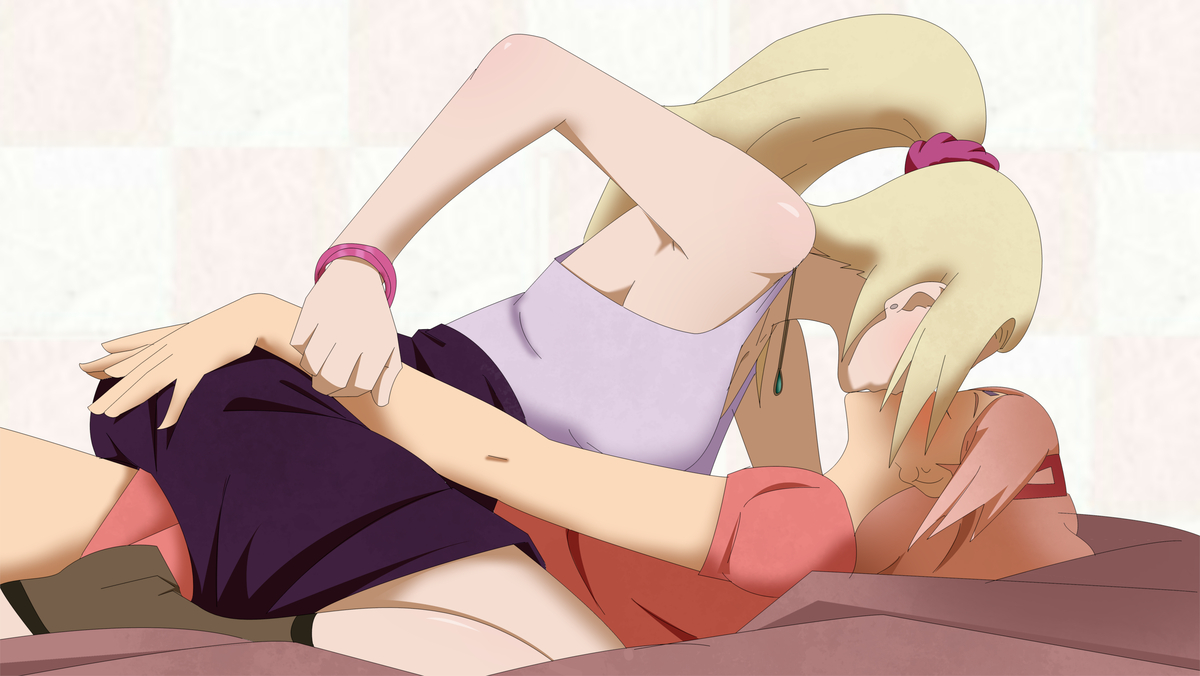 This is a pixiv picture whose title is InoSaku Wedding Times.