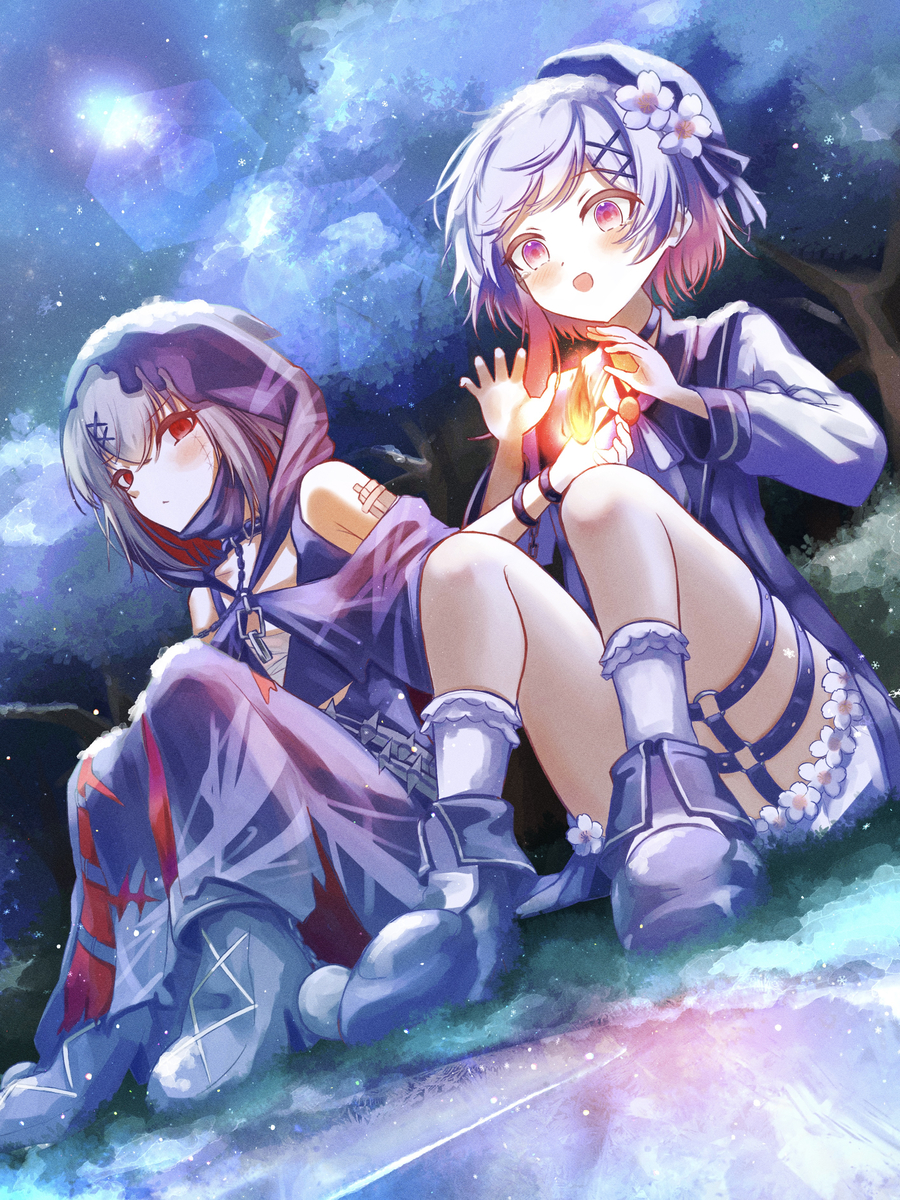 This is a pixiv picture whose title is エマアリ.