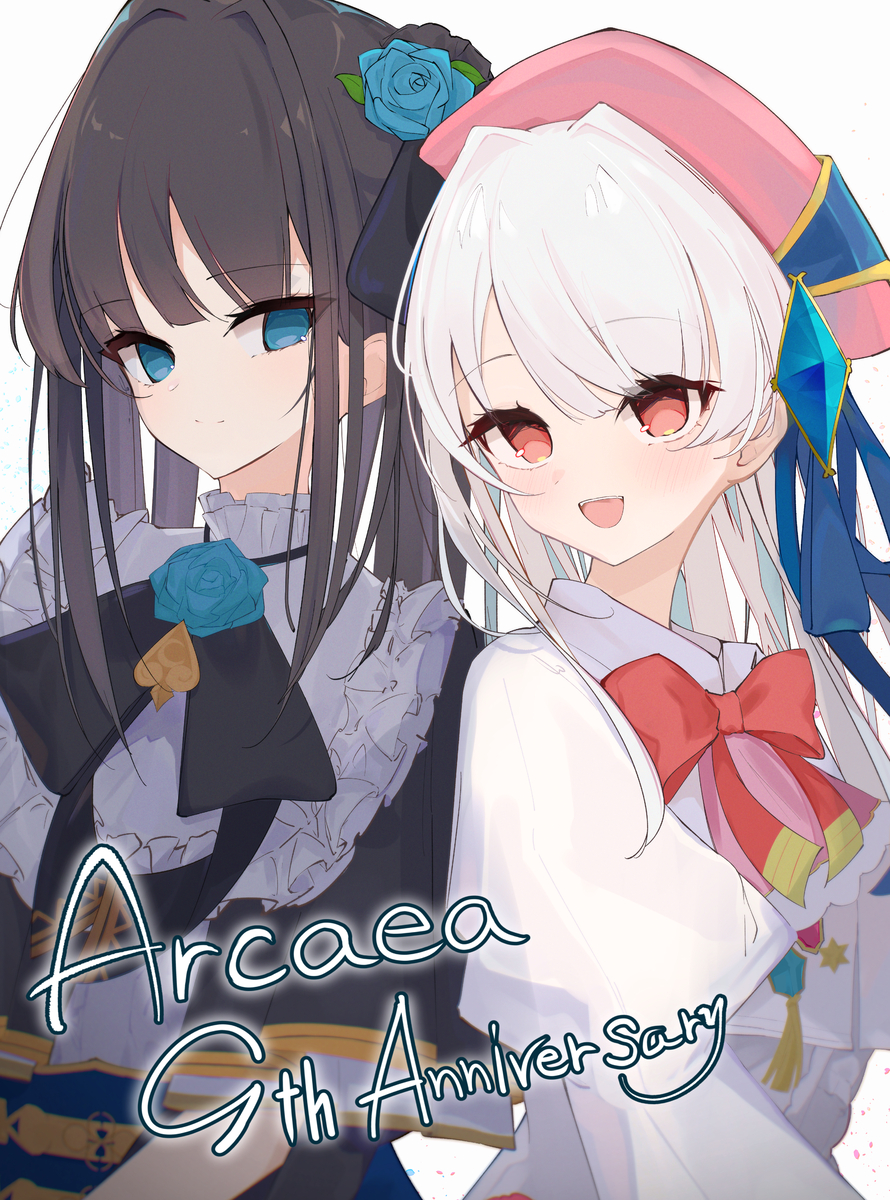 This is a pixiv picture whose title is Arcaea 9th anniversary.