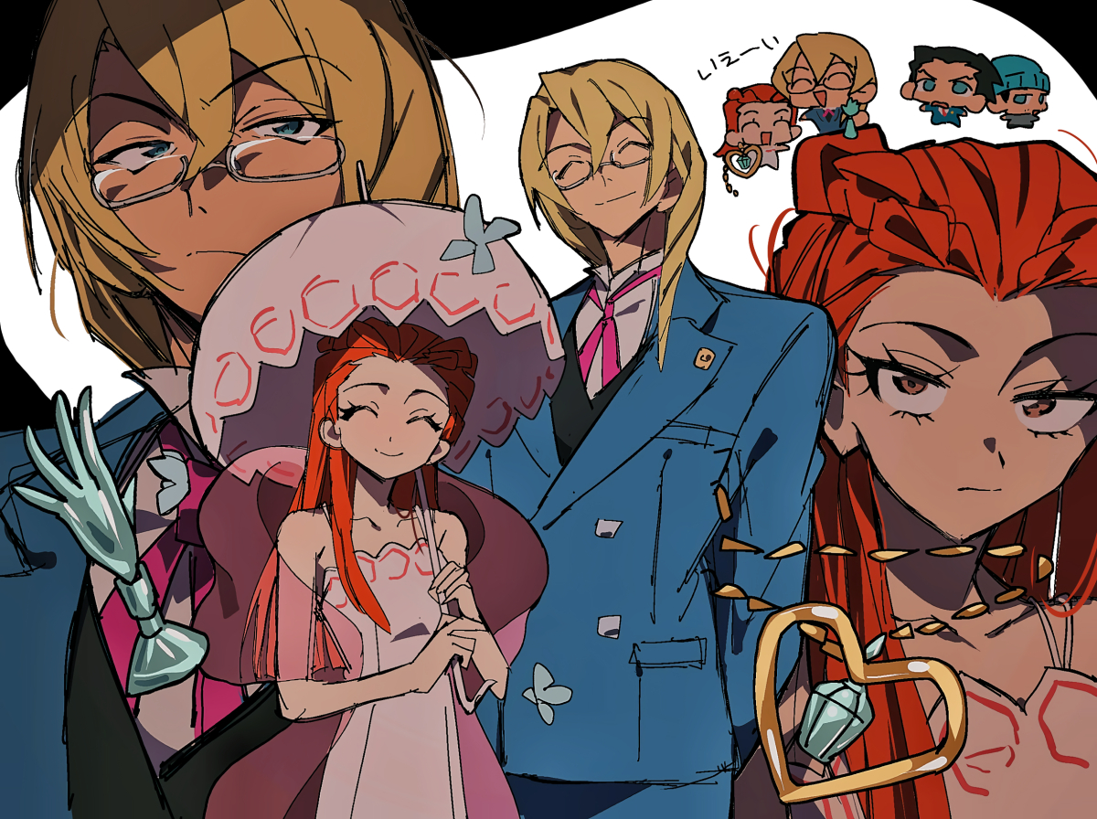 This is a pixiv picture whose title is 逆裁log5.