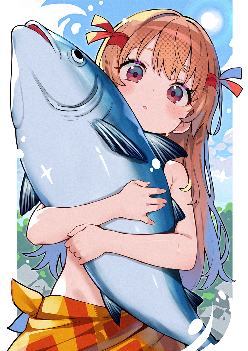 This is a pixiv picture whose title is ミィちゃん.