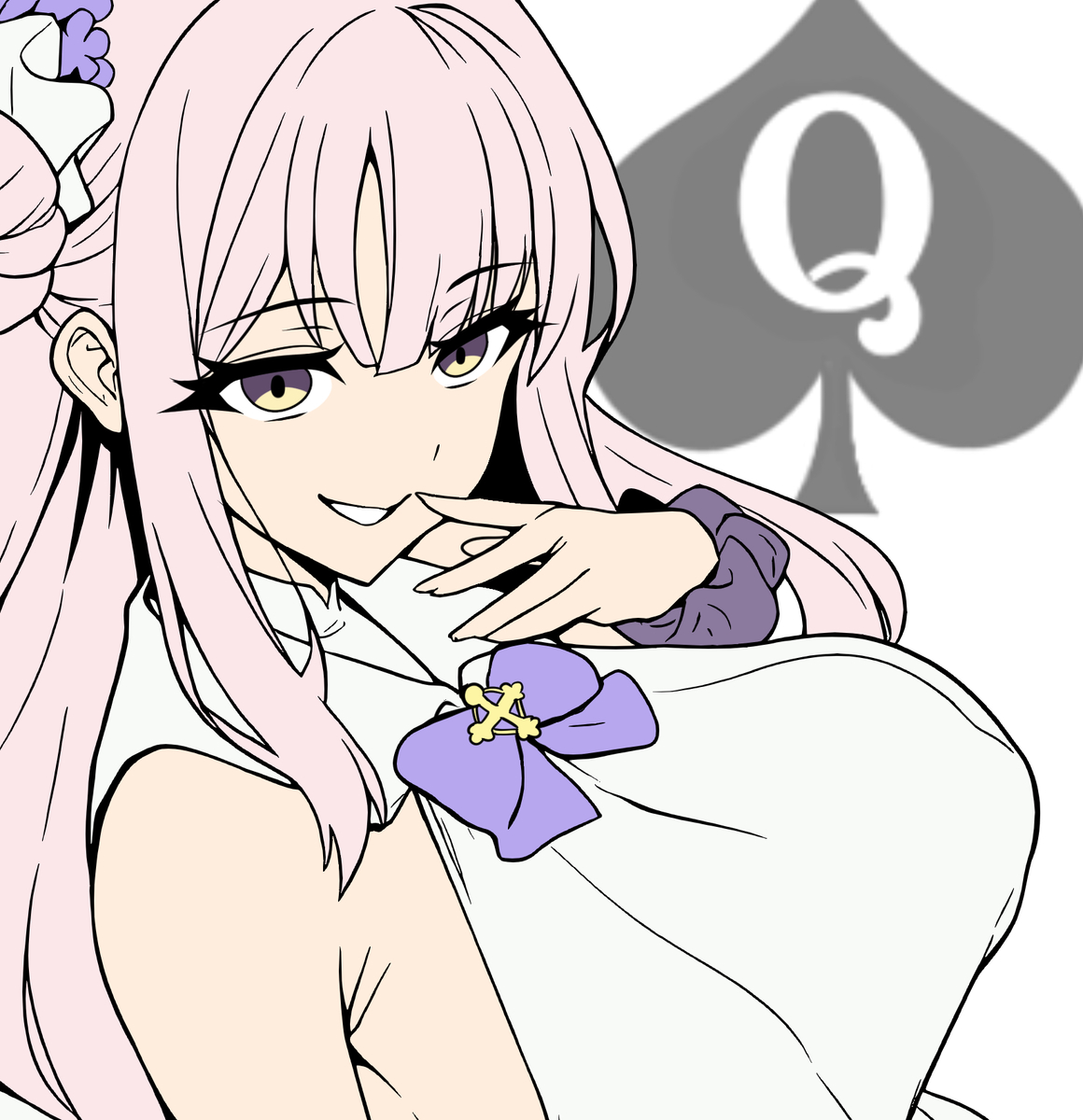 This is a pixiv picture whose title is ミカ　ティザー.