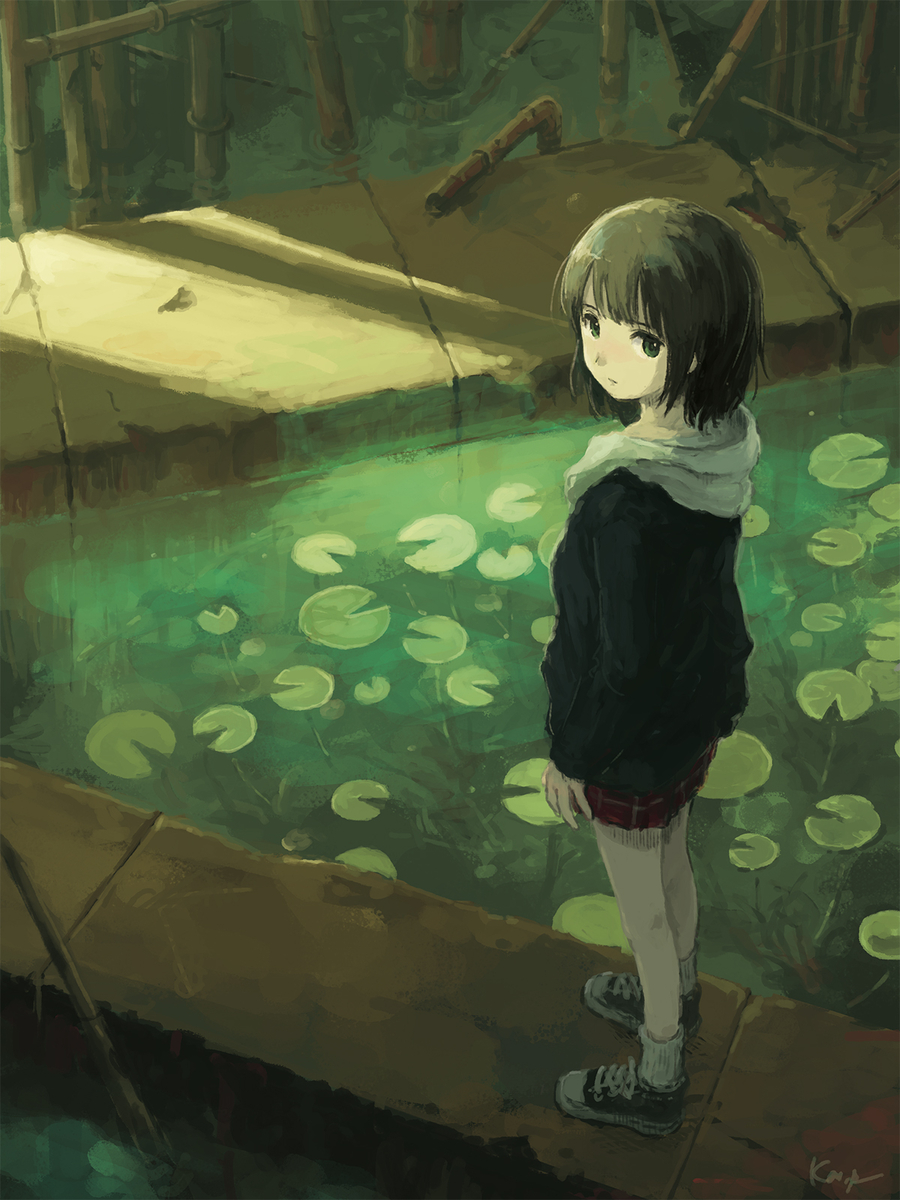 This is a pixiv picture whose title is いつか来た場所.