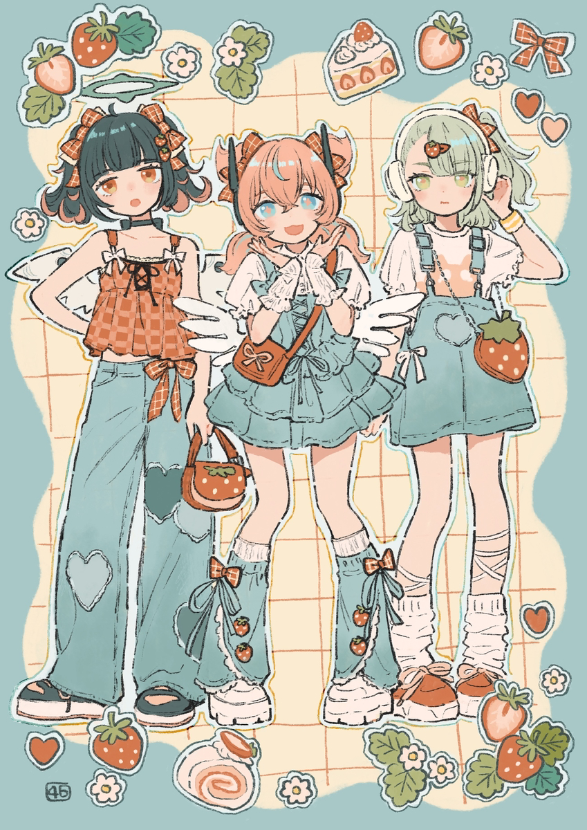 This is a pixiv picture whose title is 【ゼンゼロ】デニムコーデエンジェル.