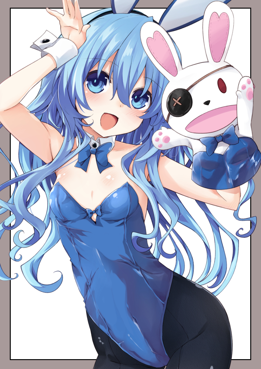 This is a pixiv picture whose title is 3/9 バニー×四糸乃&よしのん(FANBOXリク).