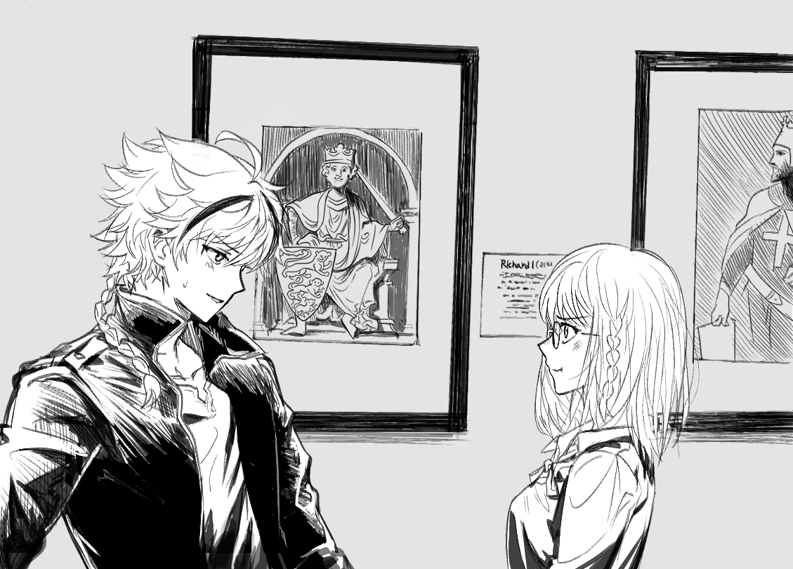 This is a pixiv picture whose title is リチャアヤ.