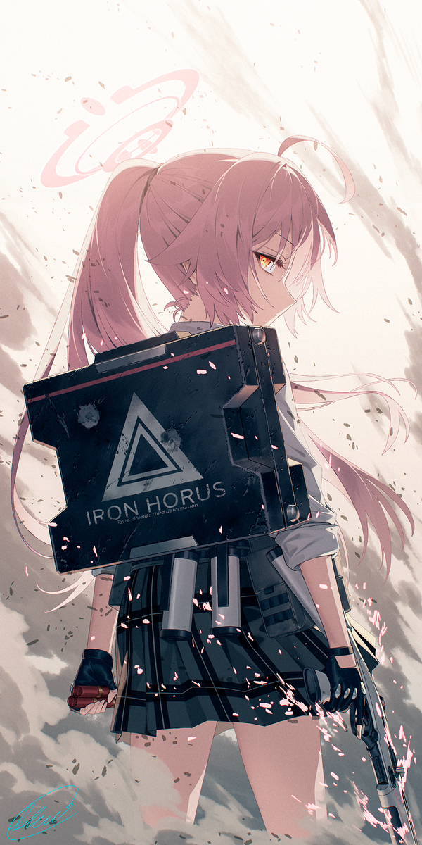 This is a pixiv picture whose title is IRON HORUS.