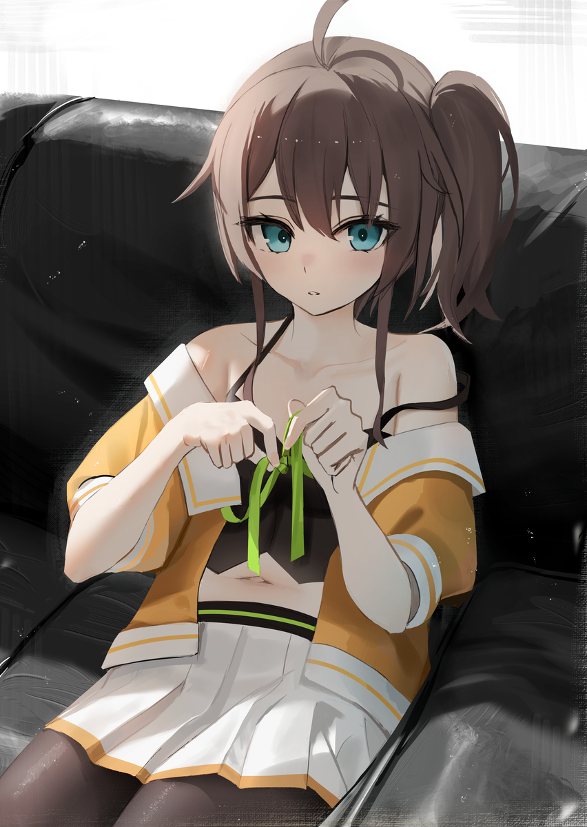 This is a pixiv picture whose title is 無題.