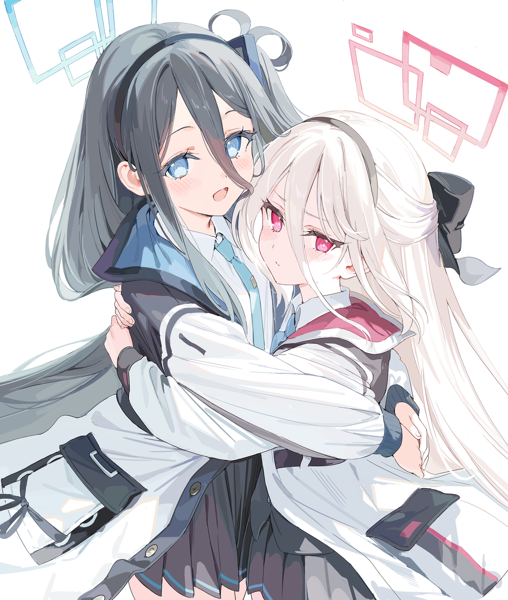 This is a pixiv picture whose title is 絵チャ　アリス&ケイ.