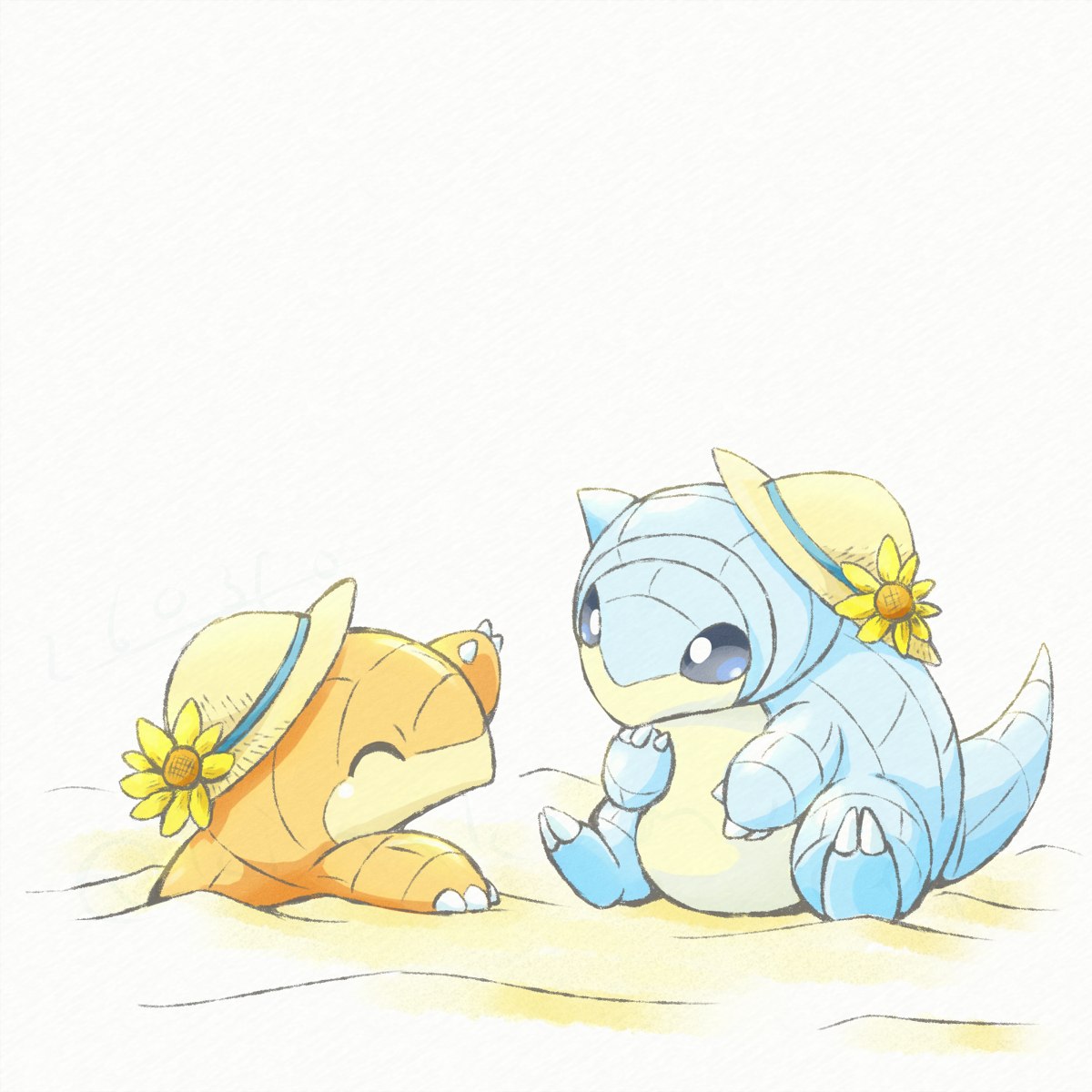 This is a pixiv picture whose title is あなをほる.