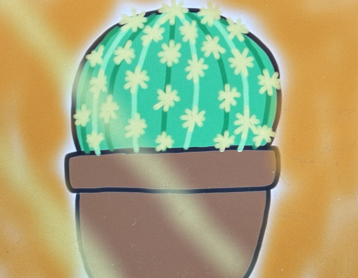 This is a pixiv picture whose title is サボテンの日🌵🏜️.