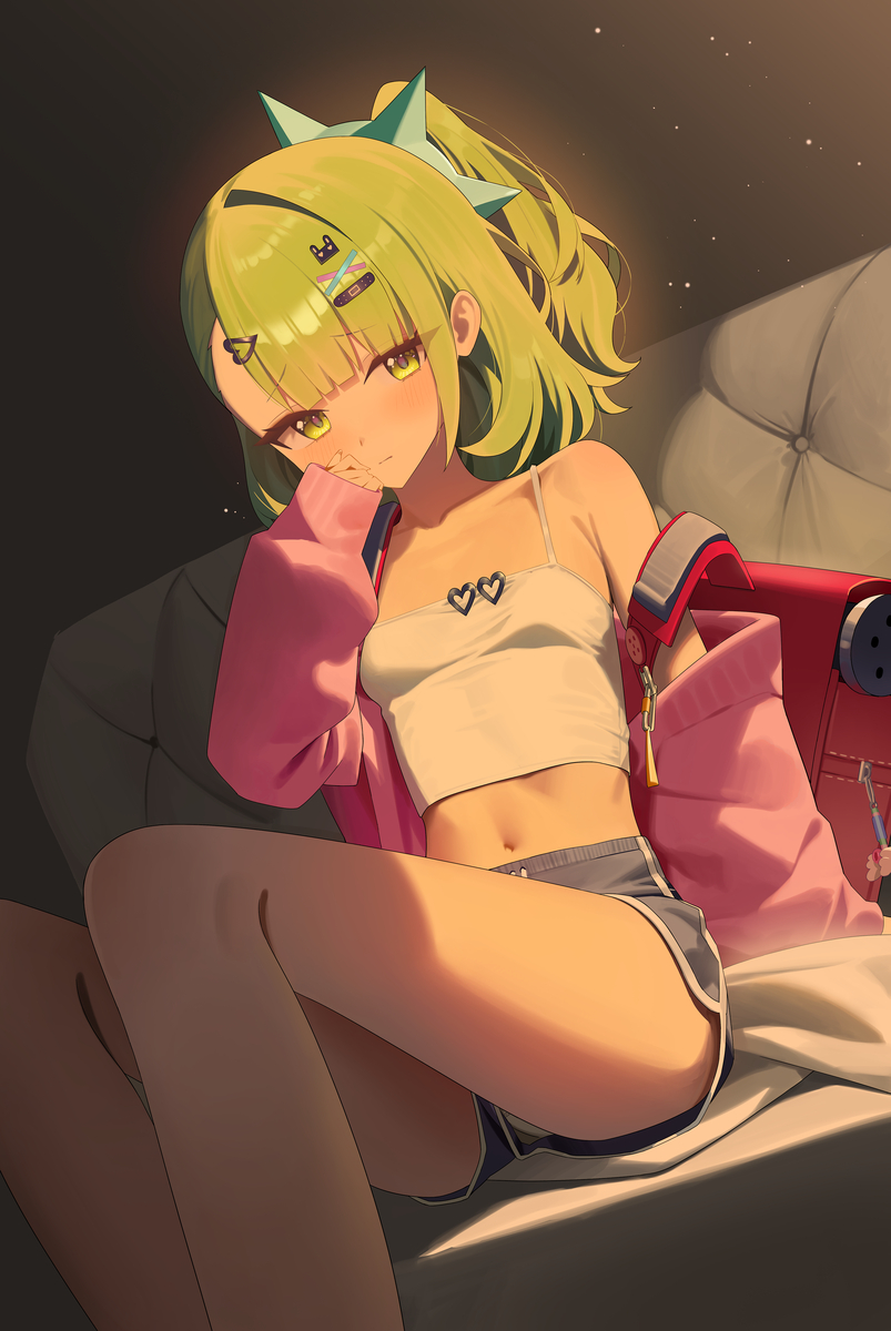 This is a pixiv picture whose title is 千夏.