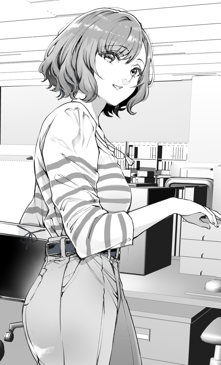 This is a pixiv picture whose title is 学マスラクガキ３枚.