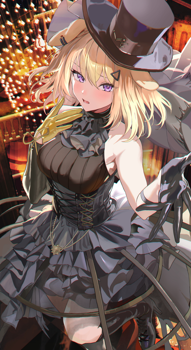 This is a pixiv picture whose title is 三角初華.