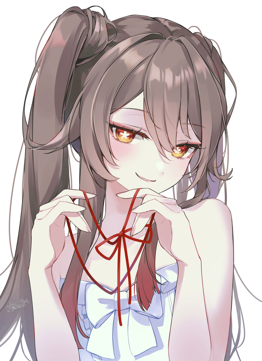 This is a pixiv picture whose title is 胡桃ちゃん.