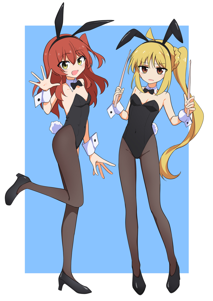 This is a pixiv picture whose title is にじか、いくよバニー.