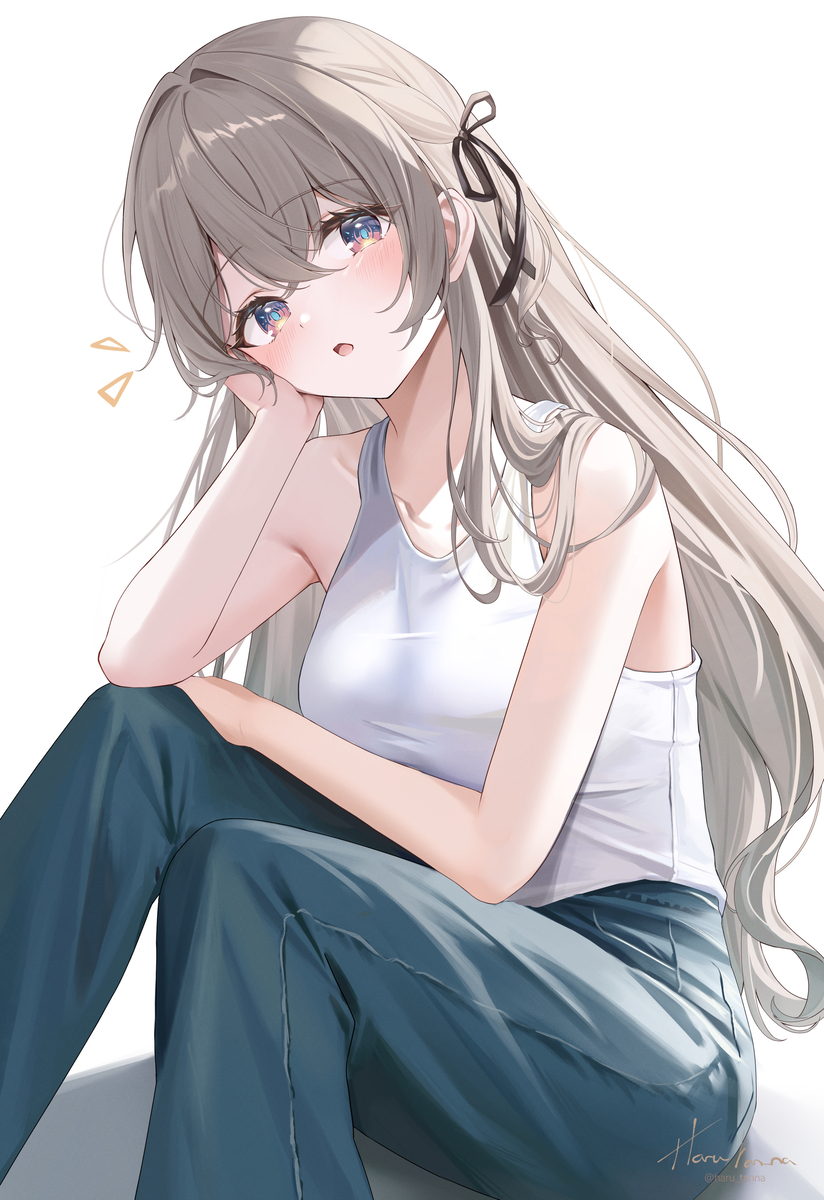 This is a pixiv picture whose title is Firefly with jeans.