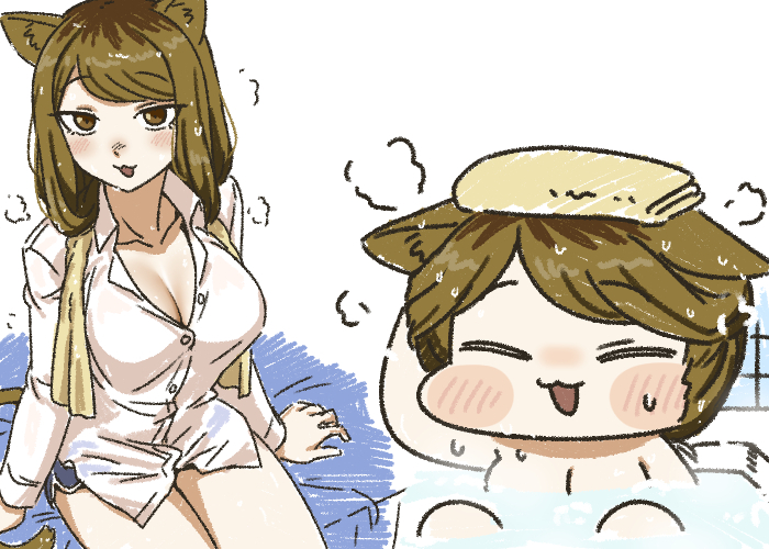 This is a pixiv picture whose title is カンサイねこ.