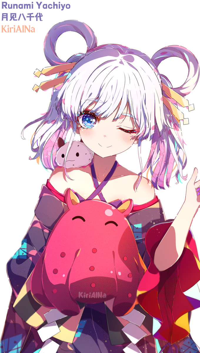 This is a pixiv picture whose title is 月見ヤチヨ.