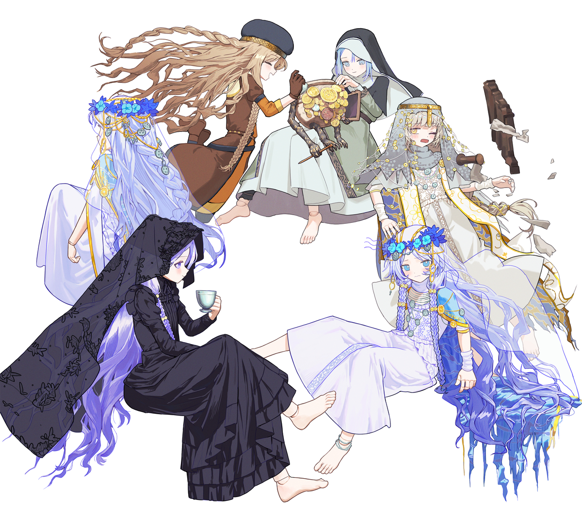 This is a pixiv picture whose title is 蜗越多蜗越强.