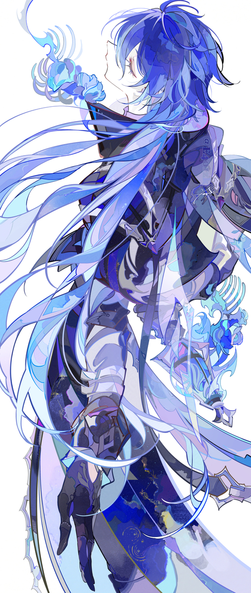 This is a pixiv picture whose title is 🕯️.