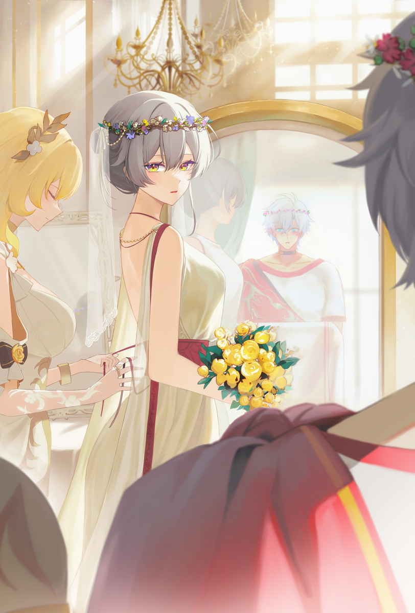 This is a pixiv picture whose title is First Look.