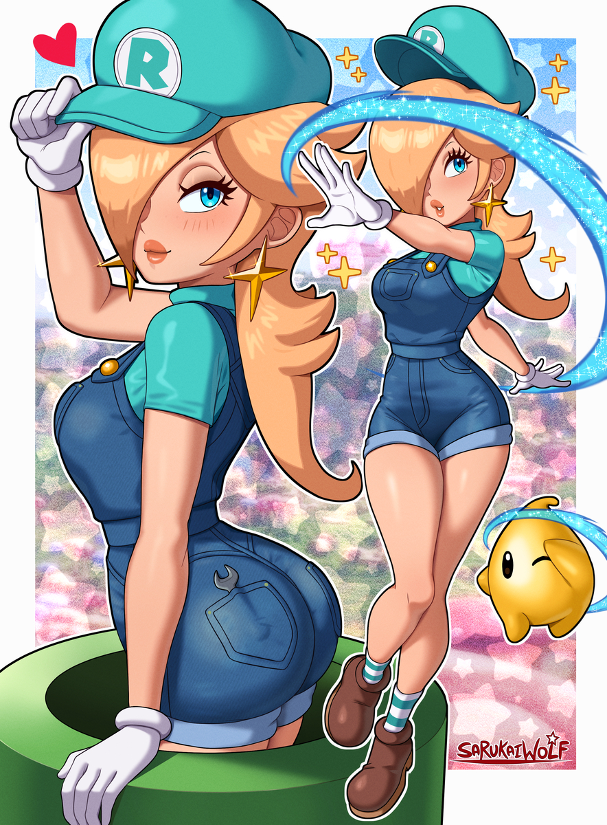 This is a pixiv picture whose title is Super Rosalina.