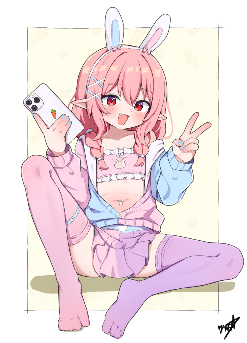 This is a pixiv picture whose title is Mimi (Request).