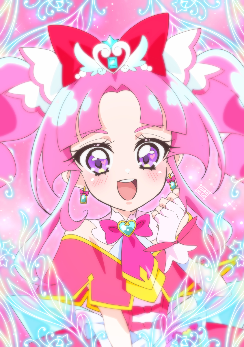 This is a pixiv picture whose title is キュアミスティック.