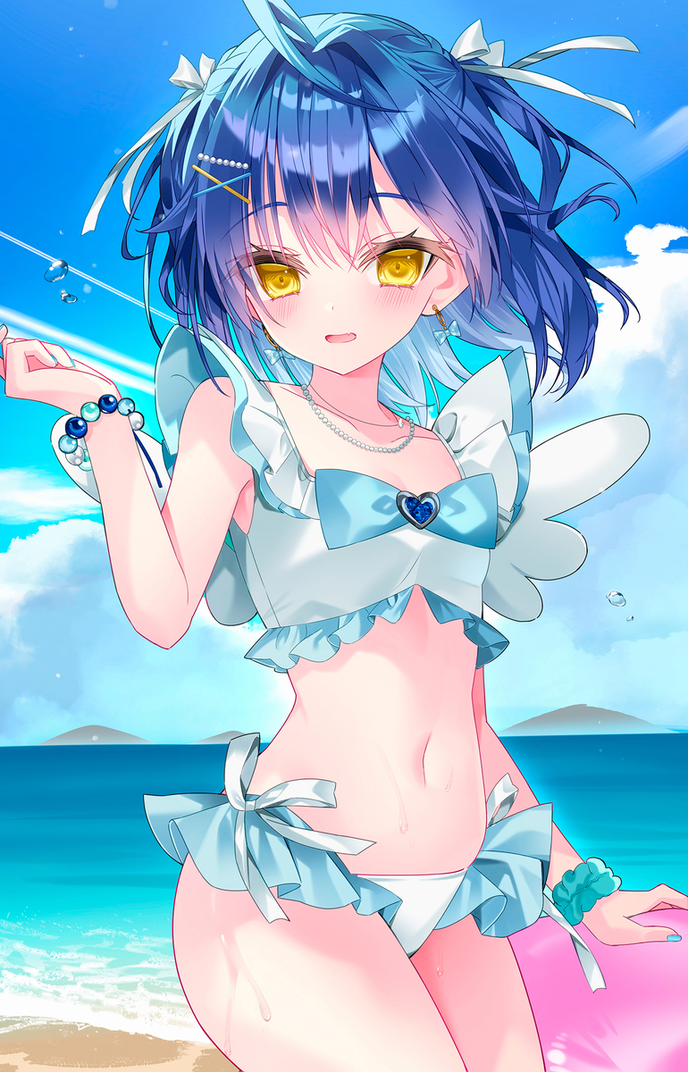 This is a pixiv picture whose title is もうすぐ夏！.