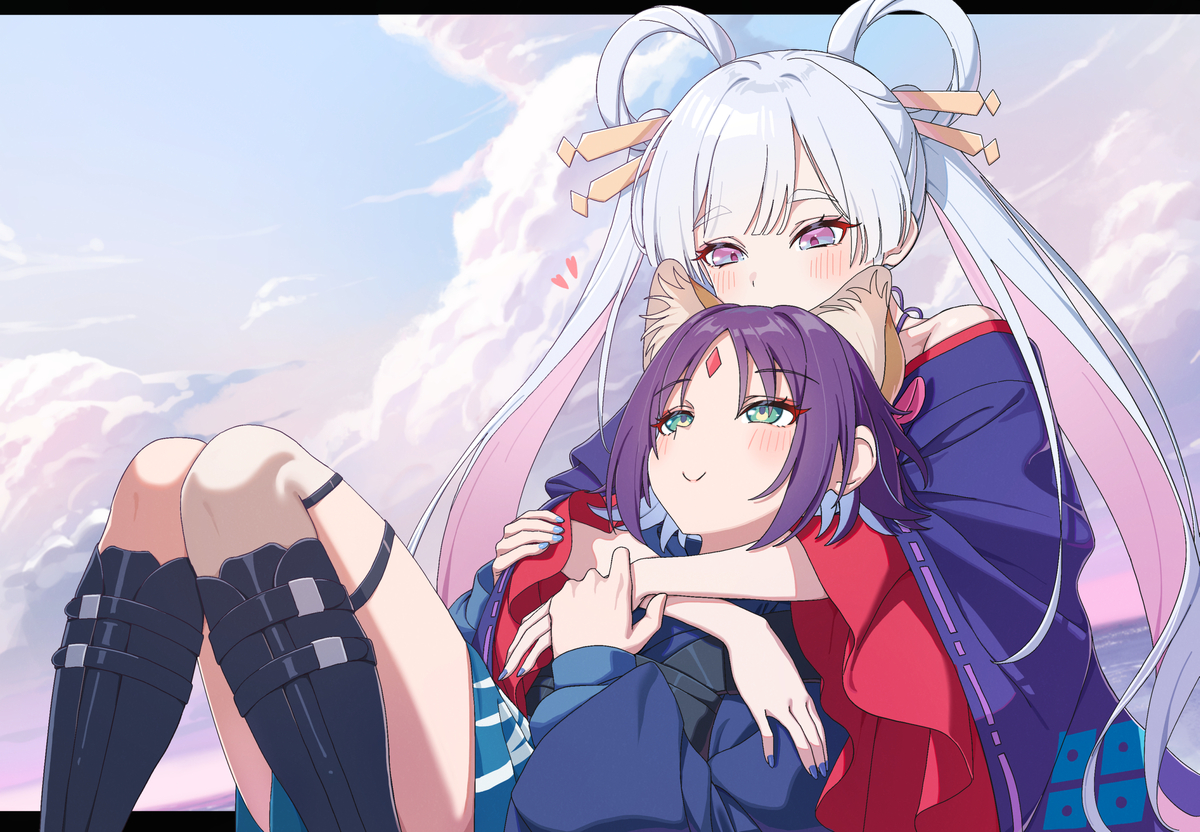 This is a pixiv picture whose title is date.
