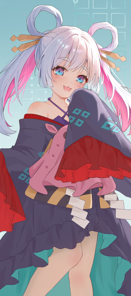 This is a pixiv picture whose title is 小月见八千代.