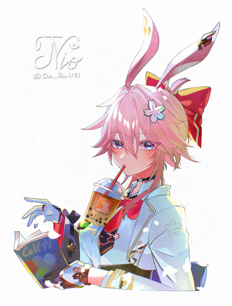 This is a pixiv picture whose title is 緋英.