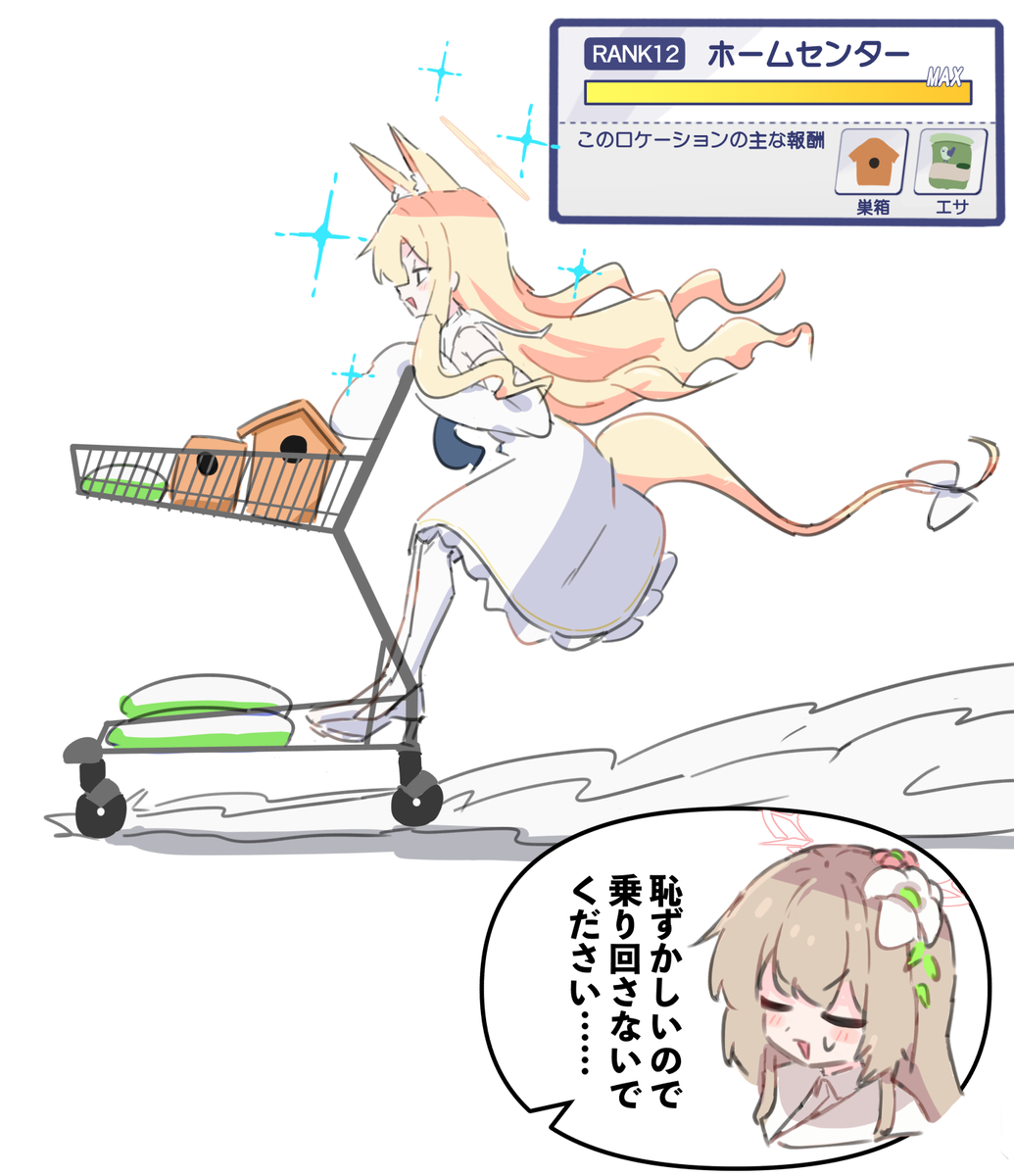 This is a pixiv picture whose title is 稀にホムセンに出没するセイア.