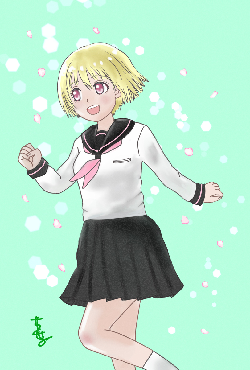 This is a pixiv picture whose title is ✨ハルキラメキ✨.