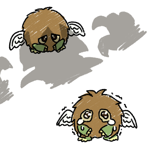 This is a pixiv picture whose title is ハネクリボー.