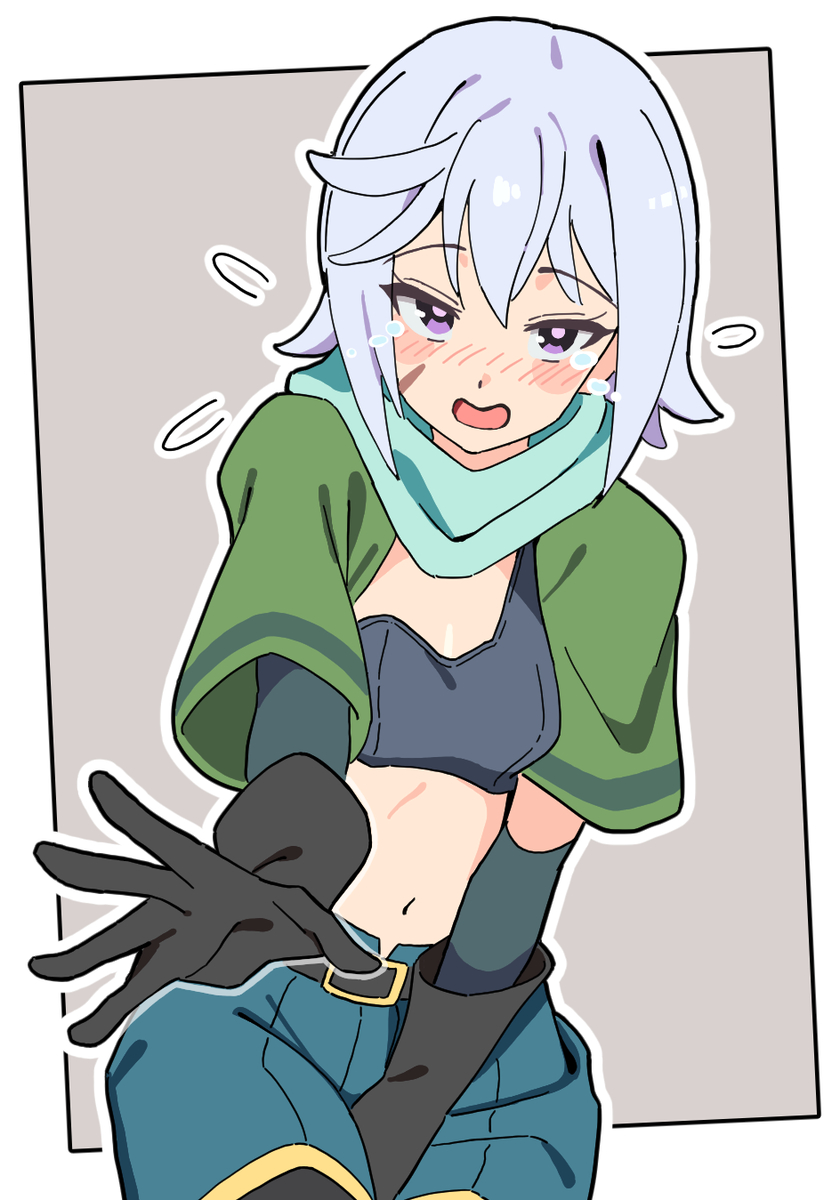 This is a pixiv picture whose title is 盗まれたクリス.