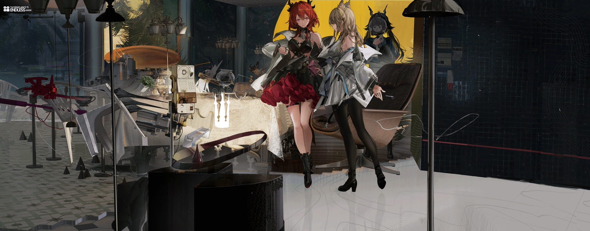 This is a pixiv picture whose title is ENDFIELD-part1.