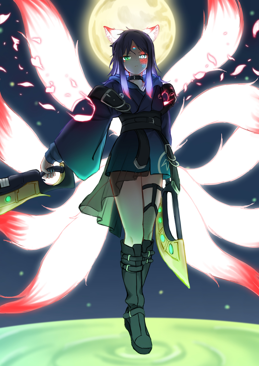 This is a pixiv picture whose title is ifチート彩葉.