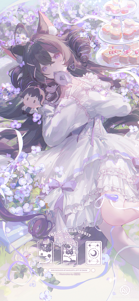 This is a pixiv picture whose title is 💜.