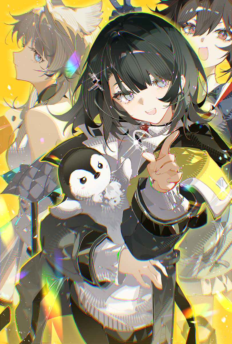 This is a pixiv picture whose title is 你是谁，请支持终末地工业！.